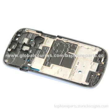 Middle Frame Housing Chassis Bezel for Samsung Galaxy S3 Mini i8190 blue